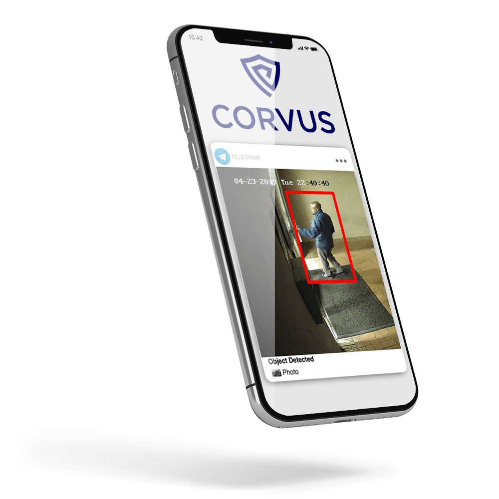Telegram alerts from Corvus Solutions
